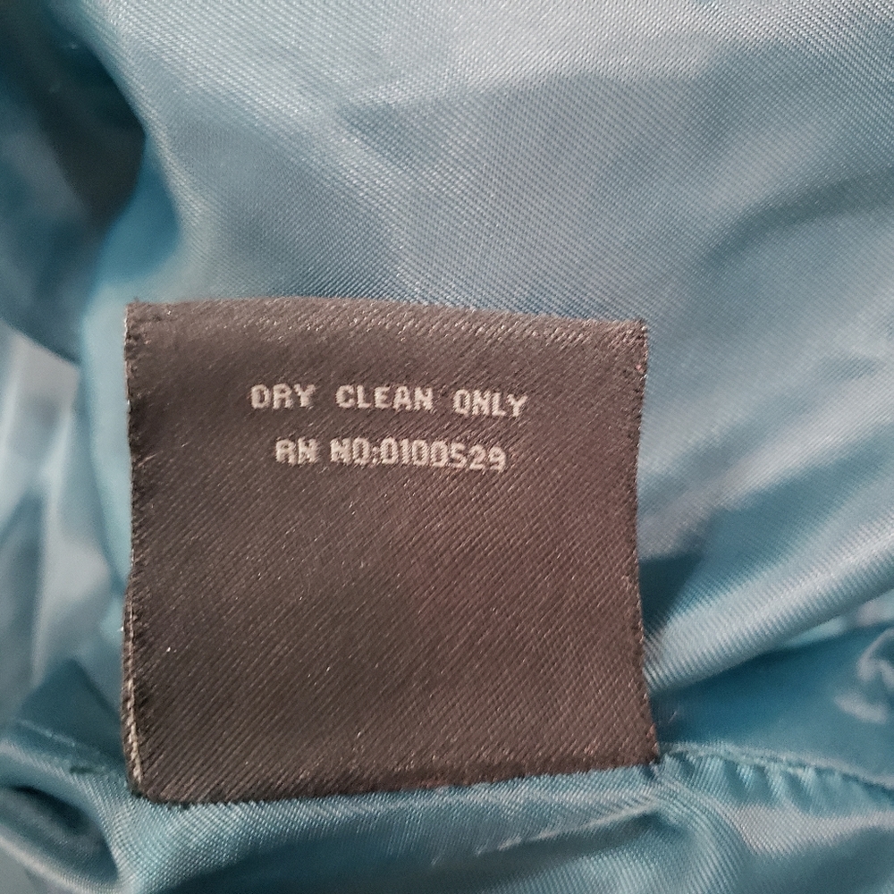 Steve Madden Teal wool blend bomber jacket - Picture 6 of 7